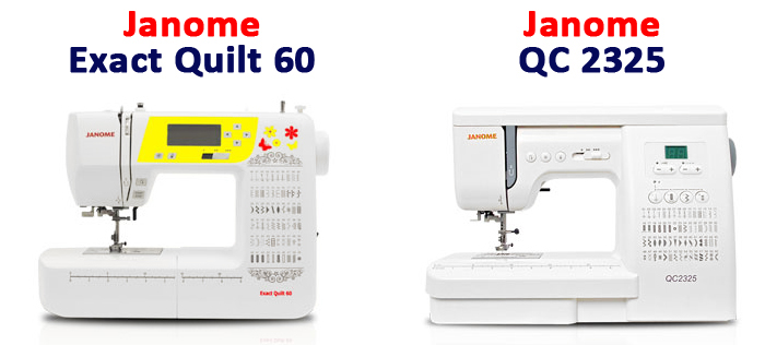 Janome EQ 60 vs Janome QС 2325