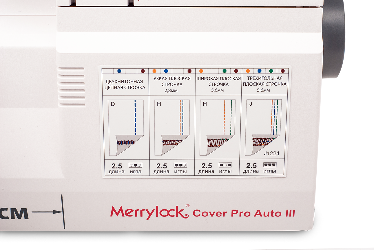 Фото  Распошивальная машина Merrylock Cover Pro Auto III | Текстильторг